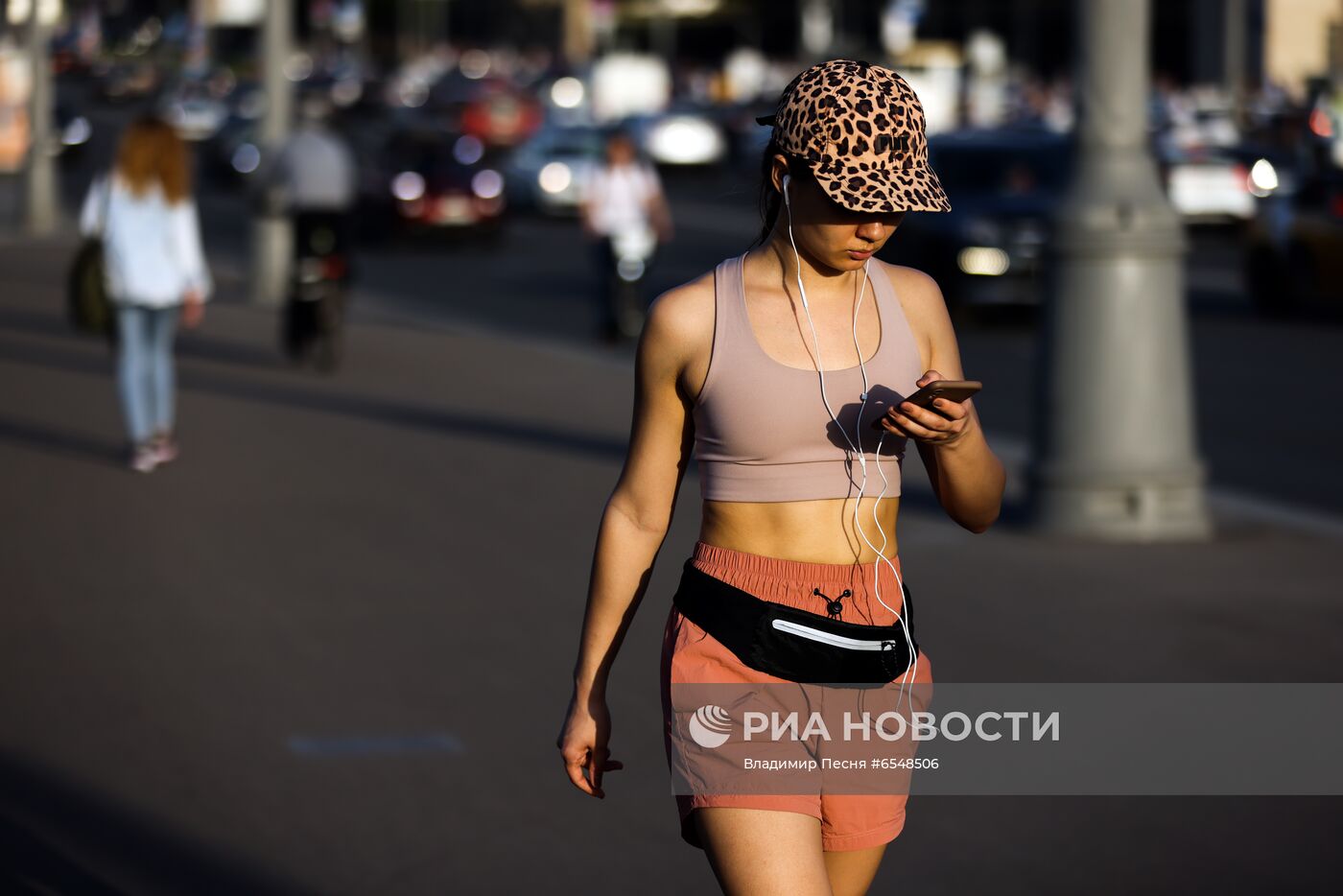 Жара в Москве