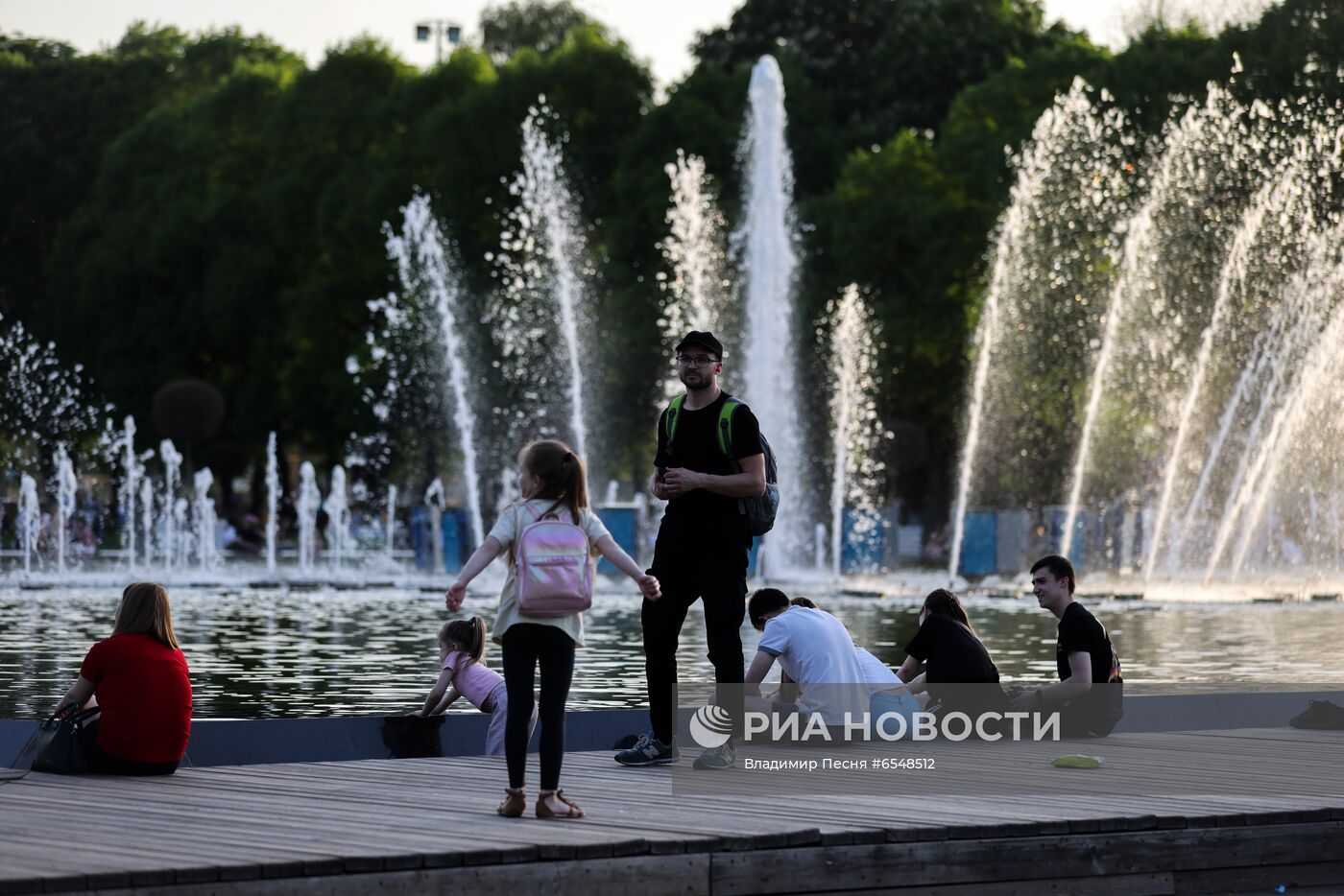 Жара в Москве 