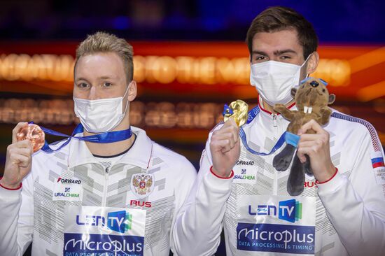 Плавание. Чемпионат Европы. Третий день