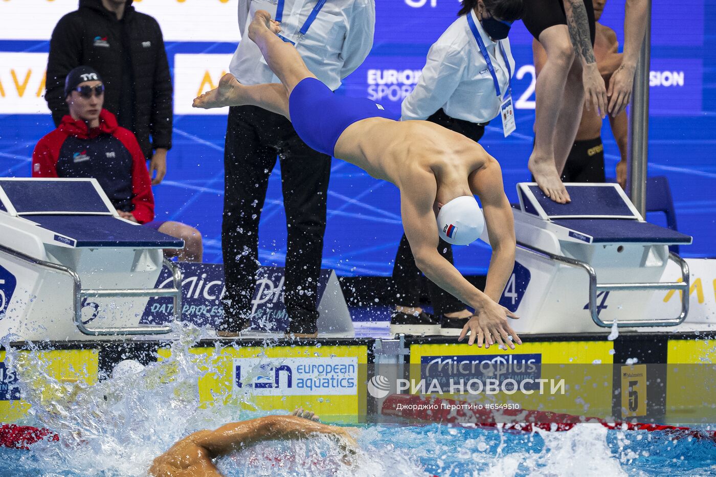 Плавание. Чемпионат Европы. Третий день