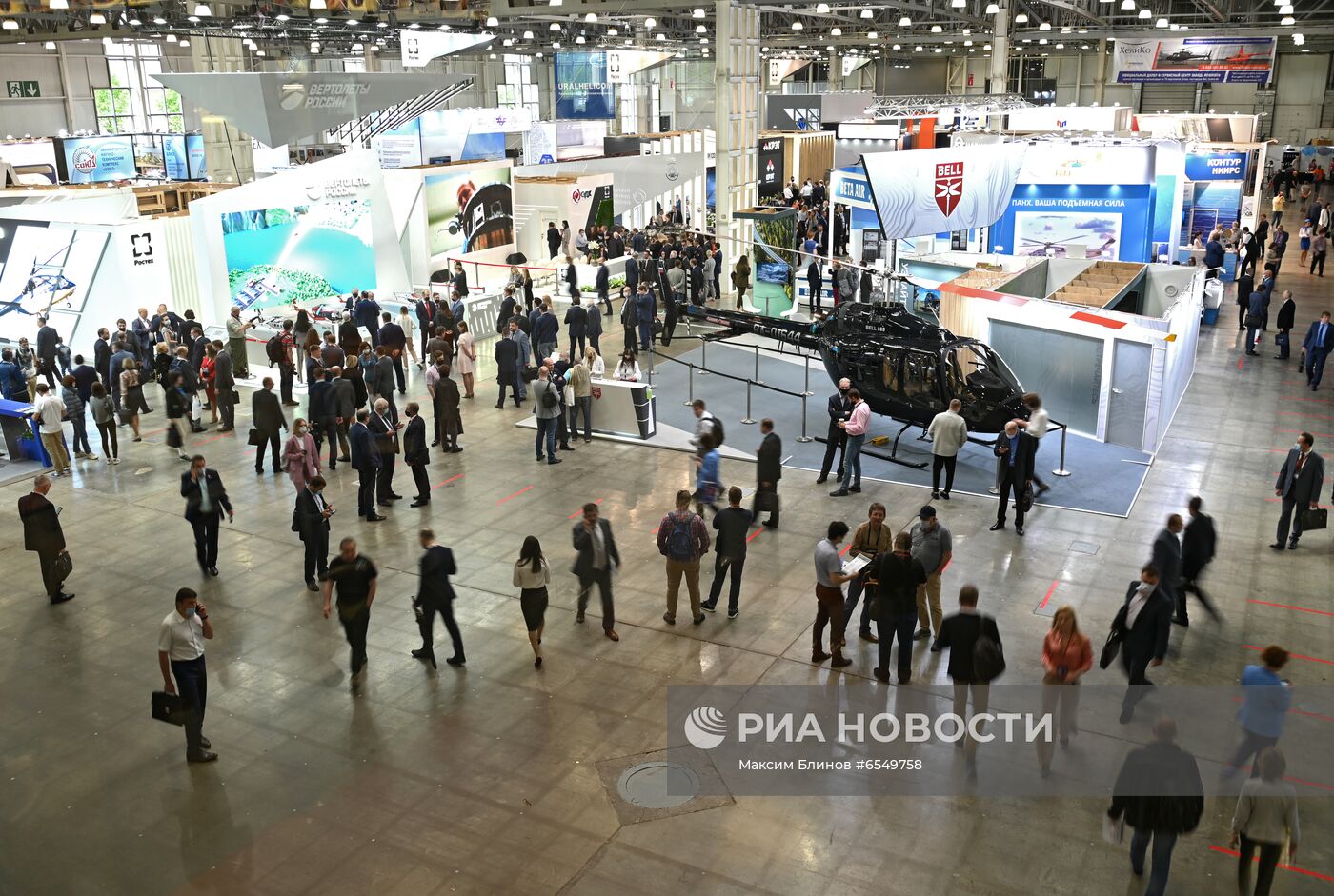 XIV Международная выставка вертолетной индустрии HeliRussia 2021