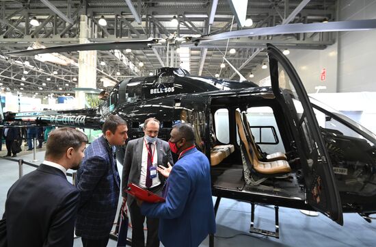 XIV Международная выставка вертолетной индустрии HeliRussia 2021 