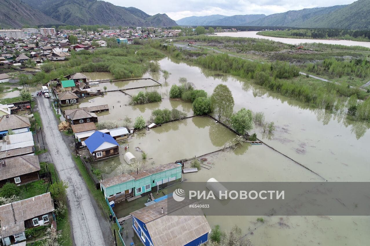 Паводки в Республике Хакасия