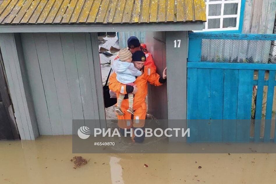 Паводки в Республике Хакасия