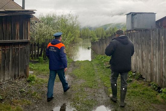 Паводки в Республике Хакасия