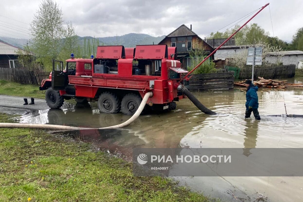 Паводки в Республике Хакасия