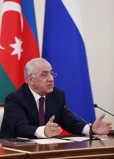 Премьер-министр РФ М. Мишустин встретился с премьер-министром Азербайджана А. Асадовым