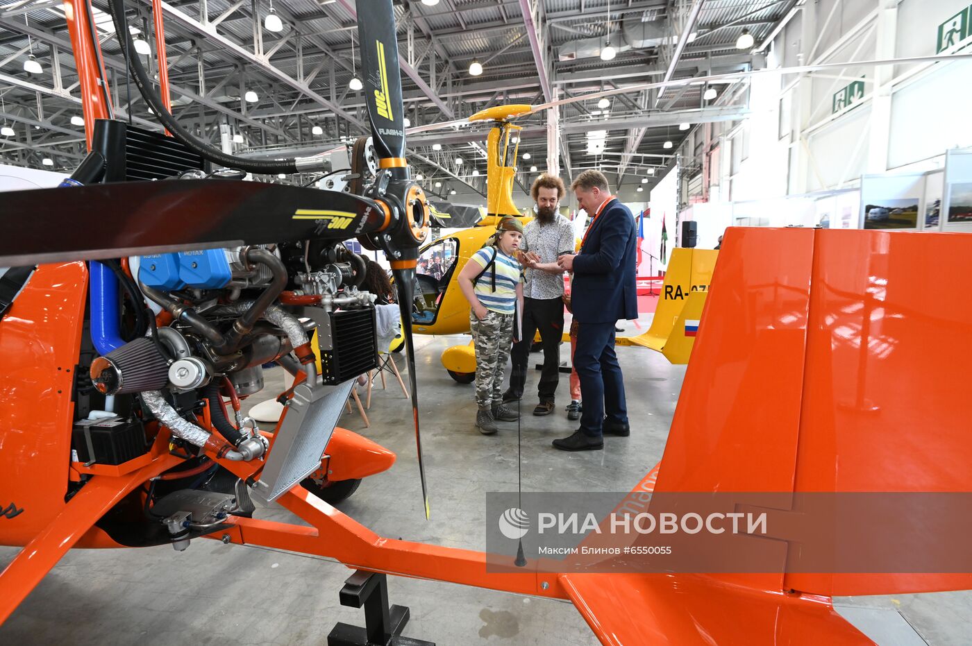 XIV Международная выставка вертолетной индустрии HeliRussia 2021