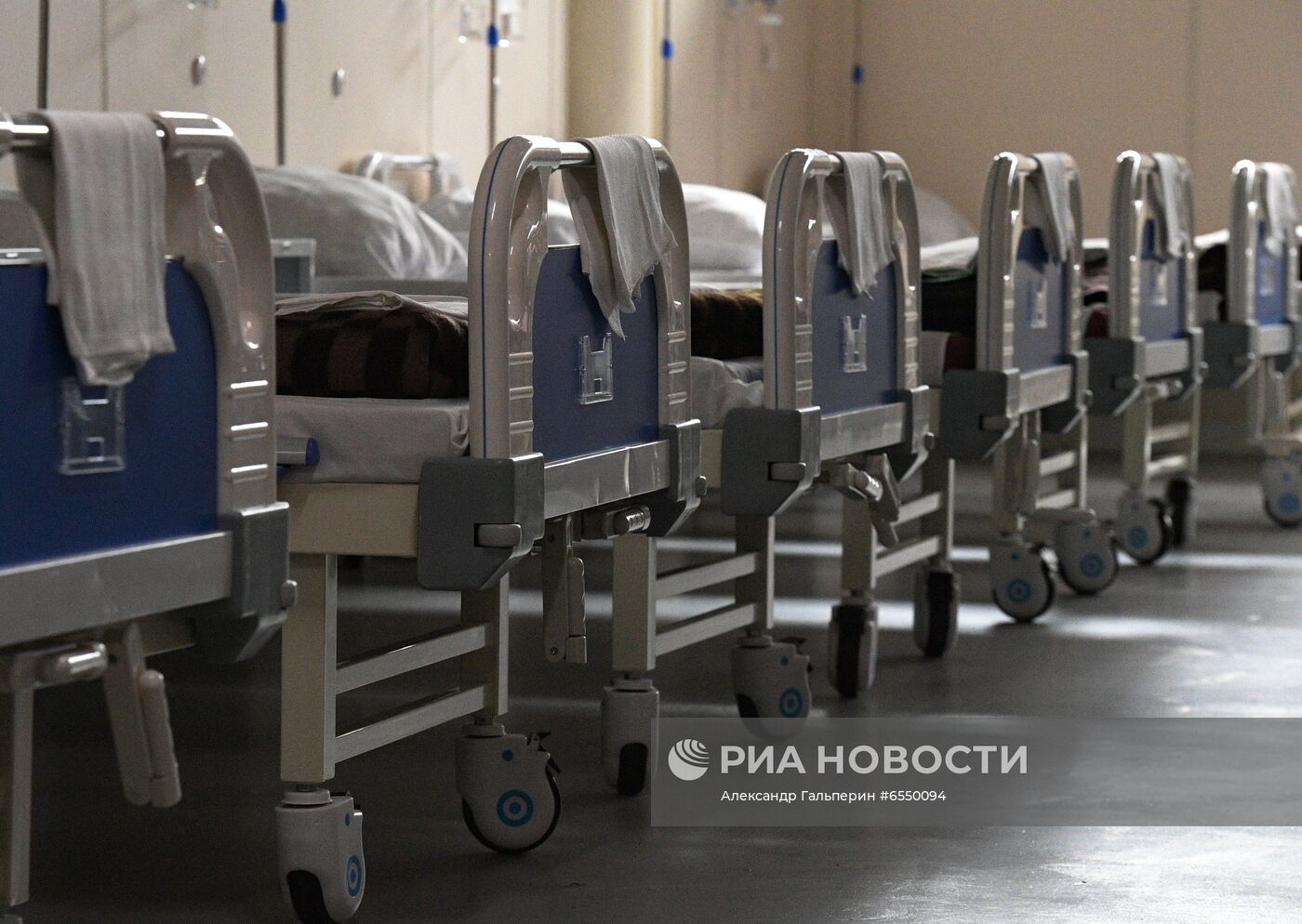 Подготовка госпиталя "Ленэкспо" к третьей волне коронавируса