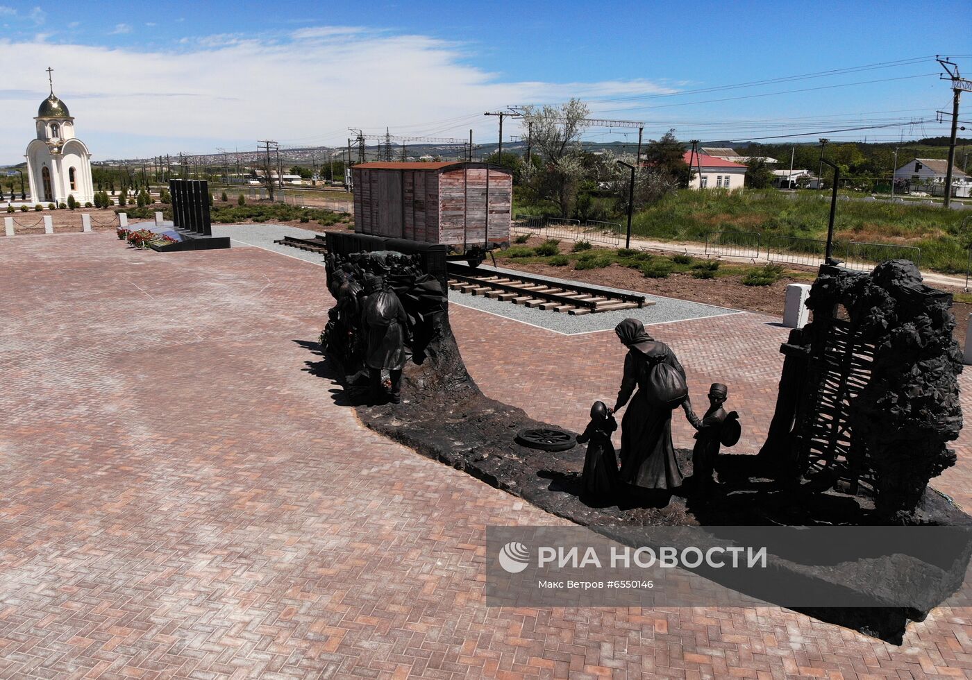 Мемориал, посвященный жертвам депортации в Крыму