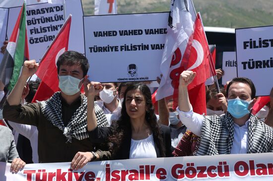 Антиизраильские протесты в Турции