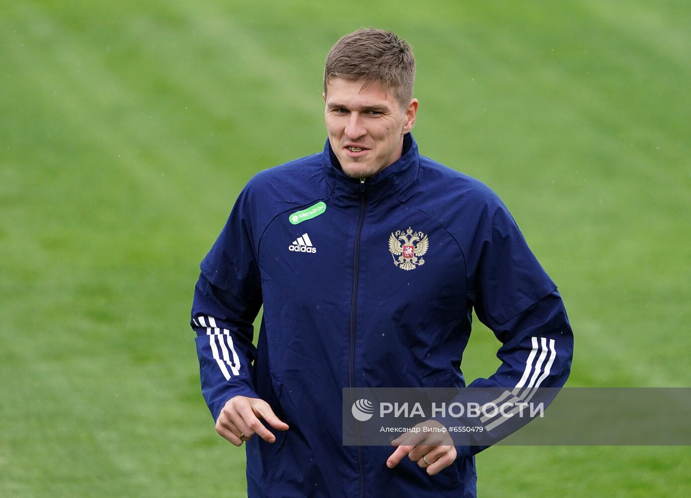 Футбол. Тренировка сборной России