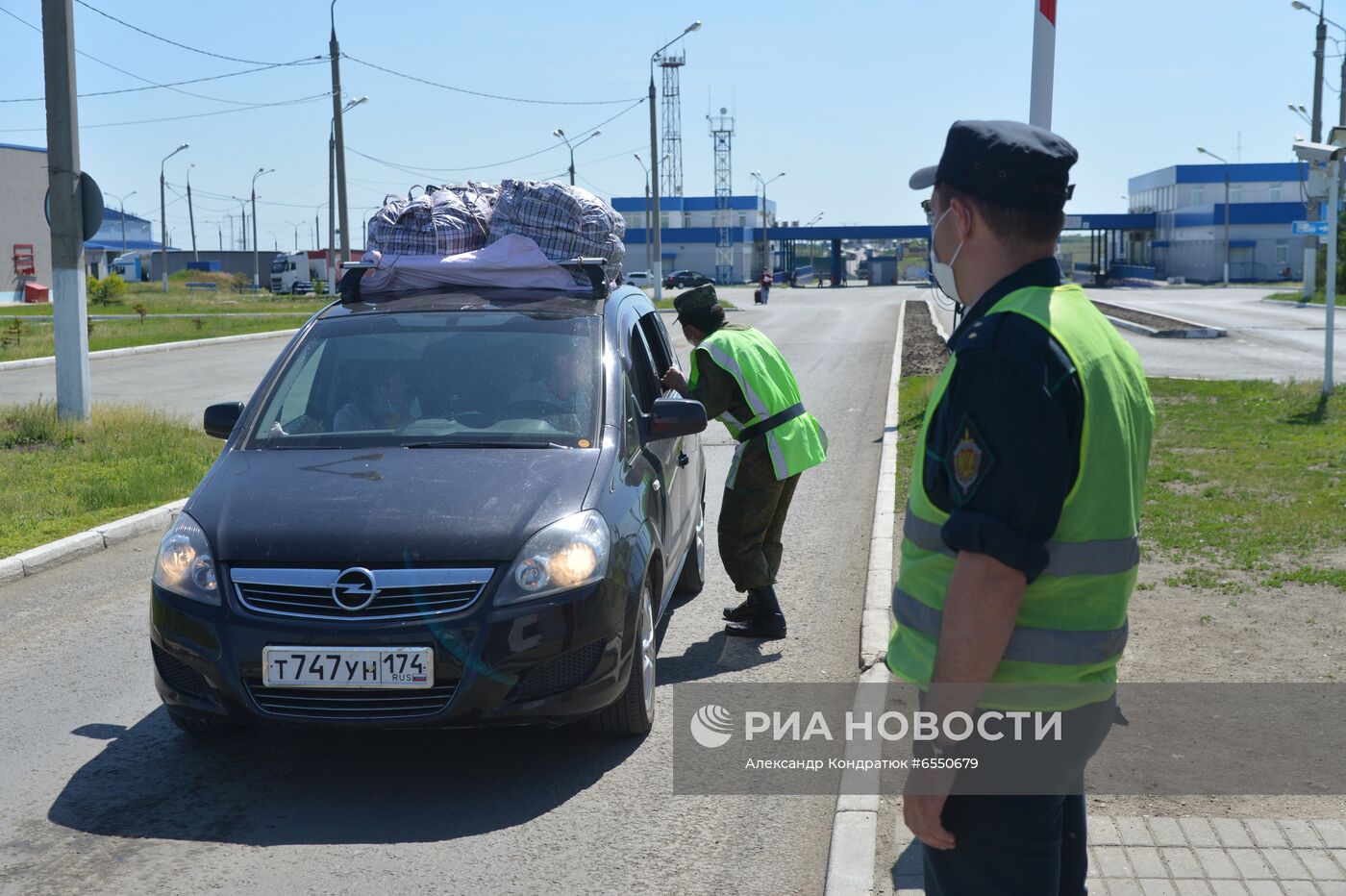 Служба пограничников на российско-казахстанской границе