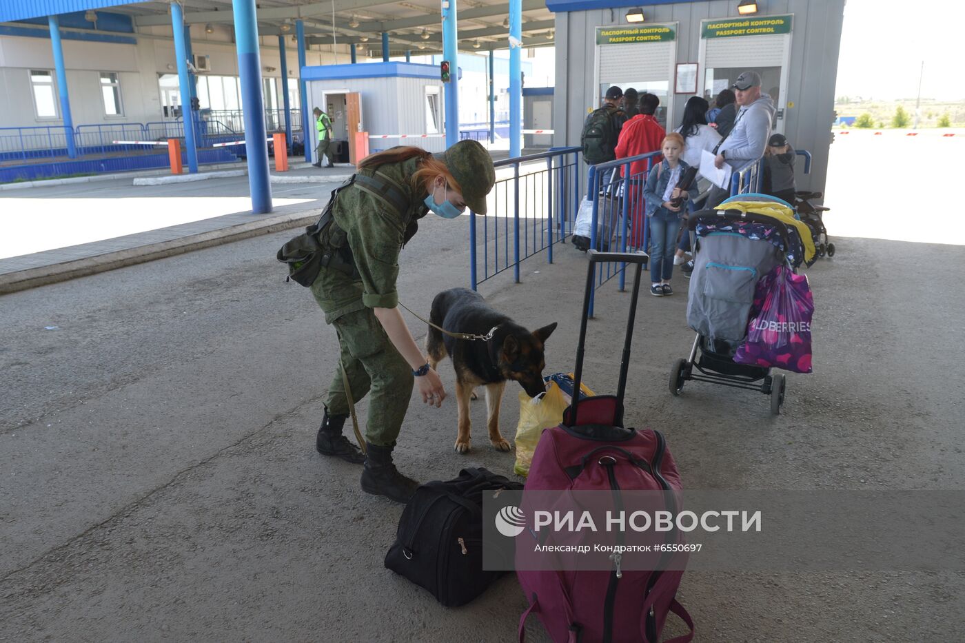 Служба пограничников на российско-казахстанской границе