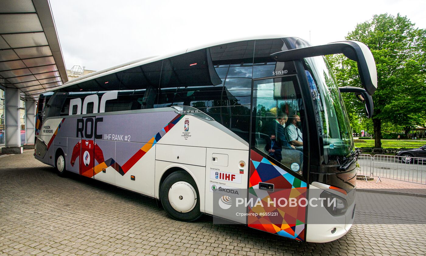 Хоккей. Чемпионат мира. Матч Россия - Чехия