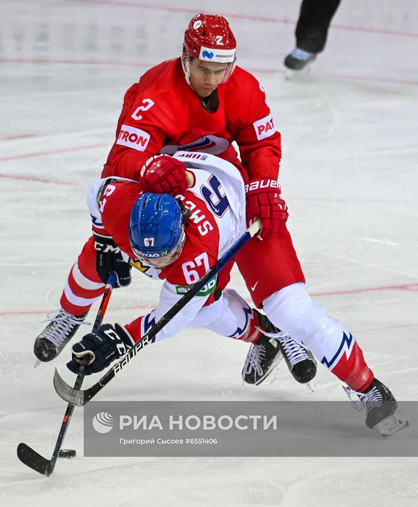 Хоккей. Чемпионат мира. Матч Россия - Чехия