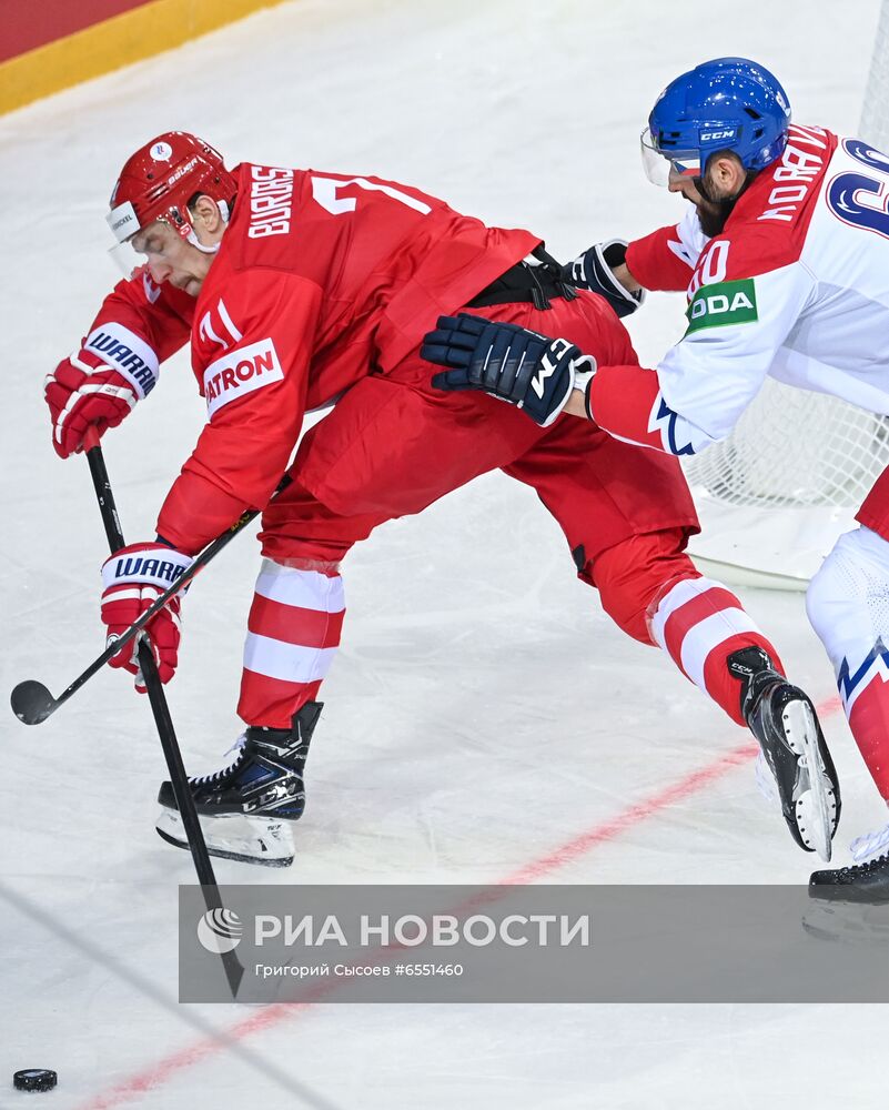 Хоккей. Чемпионат мира. Матч Россия - Чехия