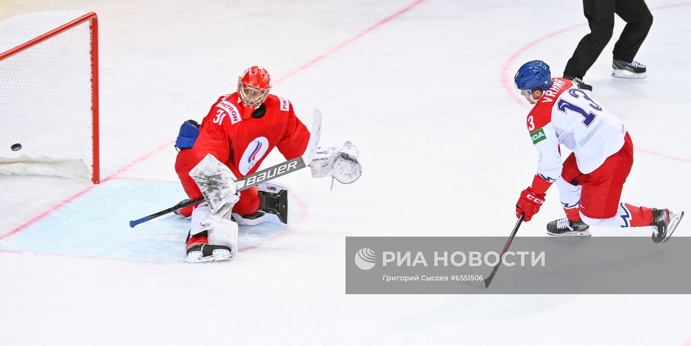 Хоккей. Чемпионат мира. Матч Россия - Чехия