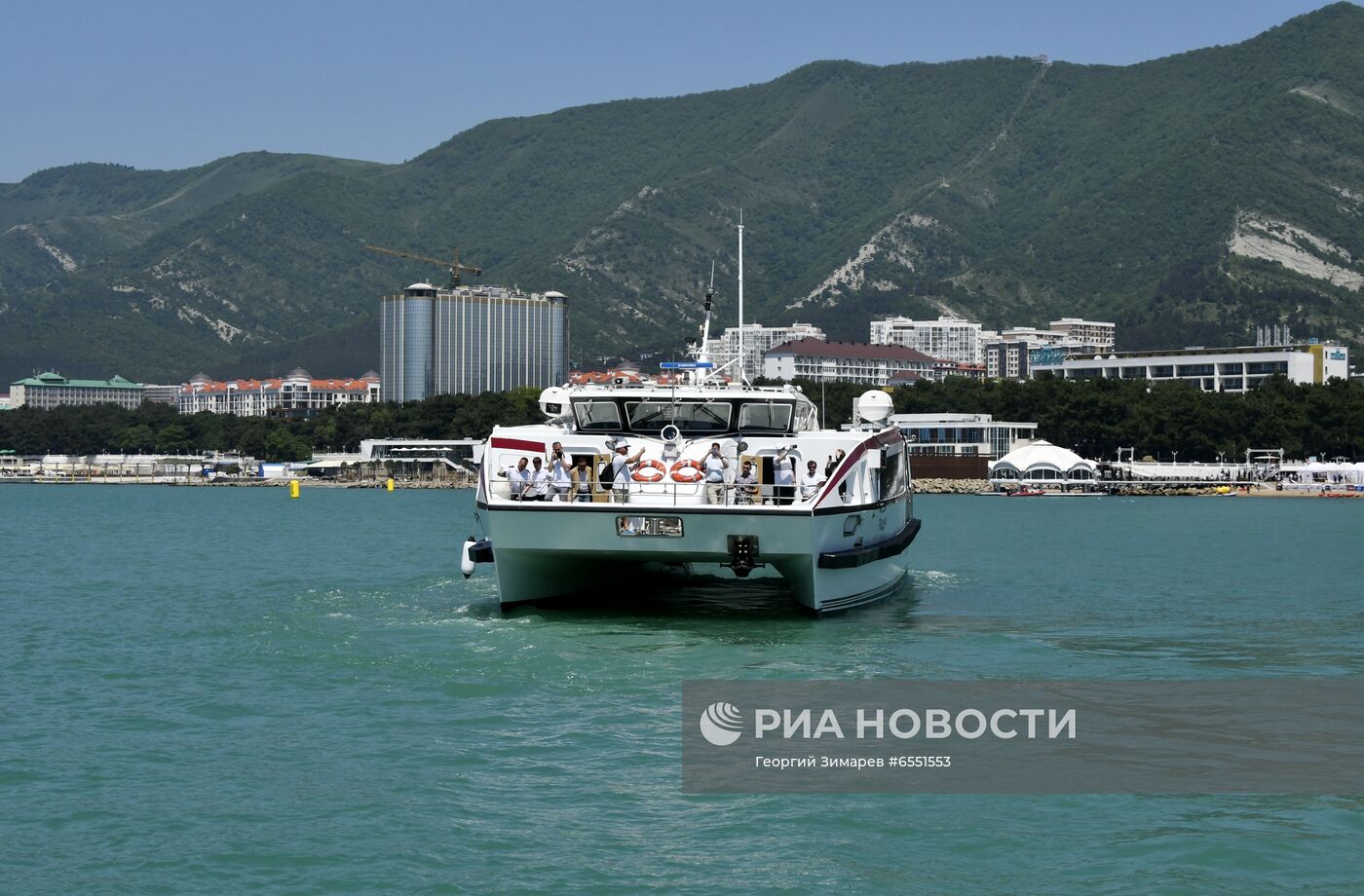 Возобновление морского сообщения между городами на Черноморском побережье