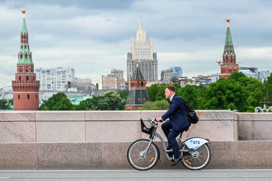 Акция "На работу на велосипеде" 