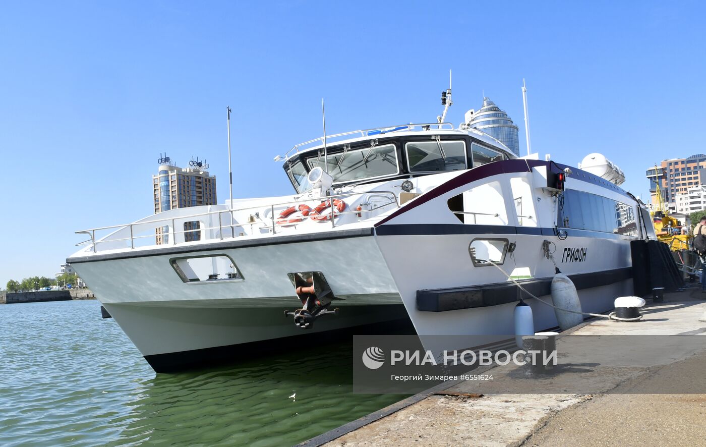 Возобновление морского сообщения между городами на Черноморском побережье