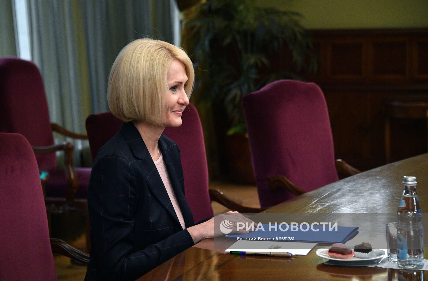 Рабочая встреча вице-премьера РФ В. Абрамченко с заместителем премьер-министра Белоруссии А. Субботиным