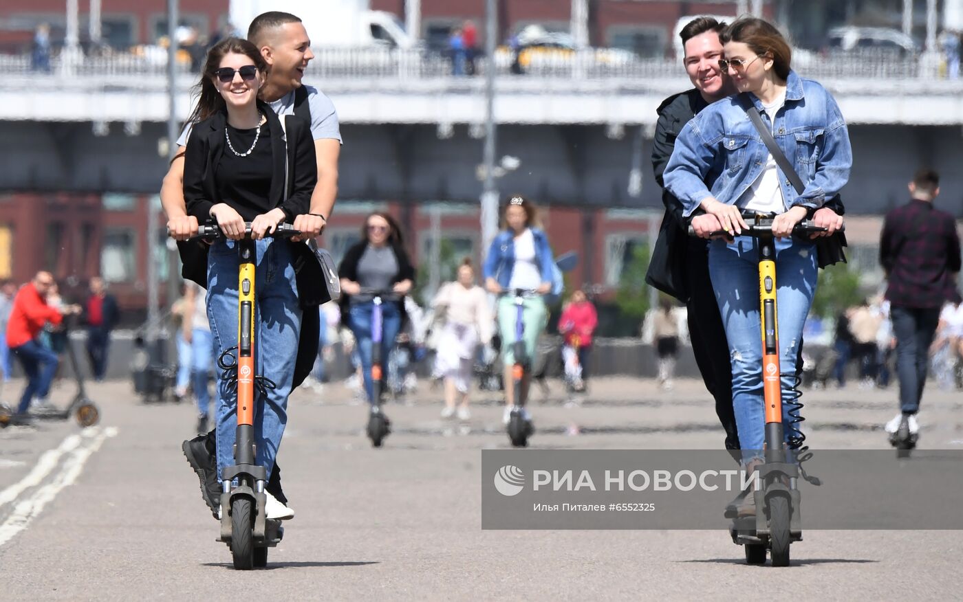 В Москве появились "медленные зоны" для электросамокатов