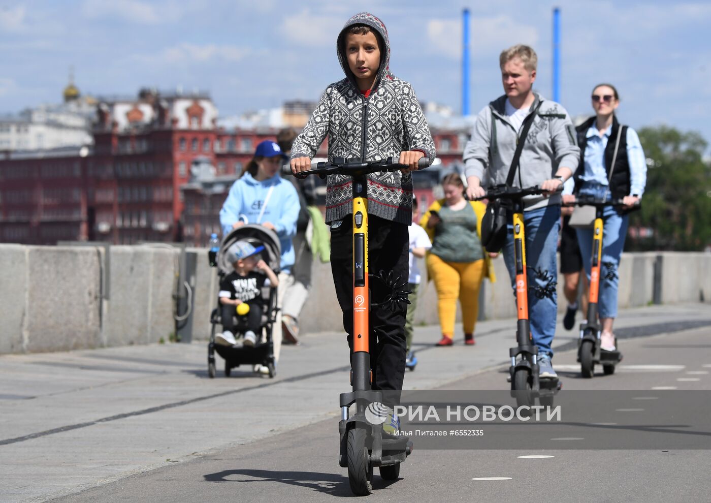 В Москве появились "медленные зоны" для электросамокатов