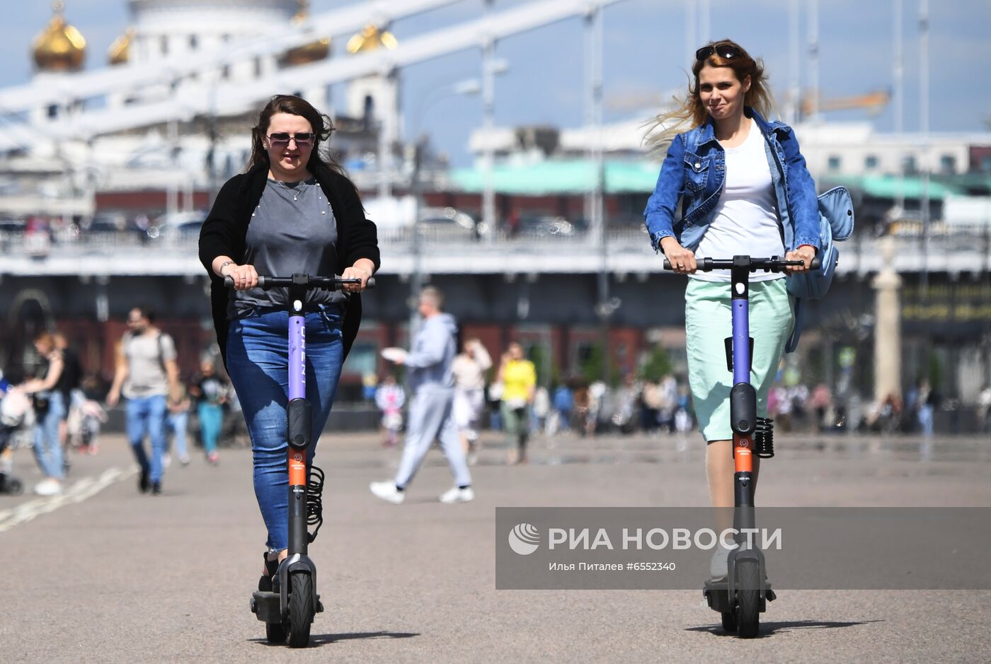 В Москве появились "медленные зоны" для электросамокатов