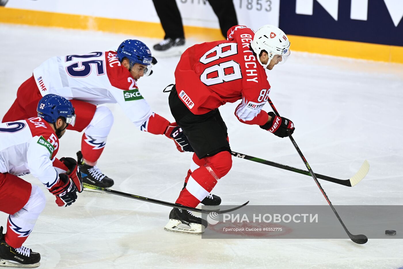 Хоккей. Чемпионат мира. Матч Чехия – Швейцария
