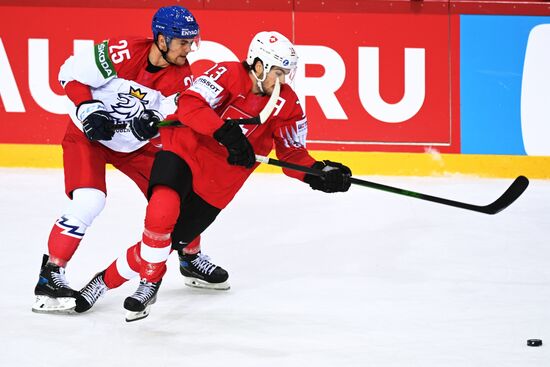 Хоккей. Чемпионат мира. Матч Чехия – Швейцария