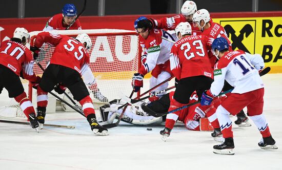 Хоккей. Чемпионат мира. Матч Чехия – Швейцария