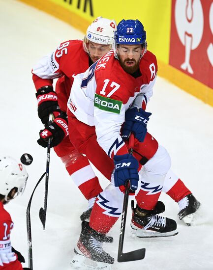 Хоккей. Чемпионат мира. Матч Чехия – Швейцария