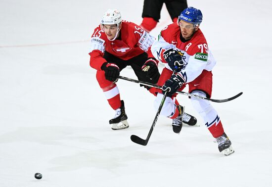 Хоккей. Чемпионат мира. Матч Чехия – Швейцария