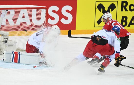 Хоккей. Чемпионат мира. Матч Чехия – Швейцария