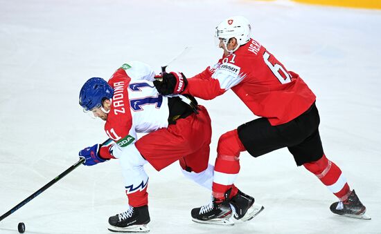 Хоккей. Чемпионат мира. Матч Чехия – Швейцария