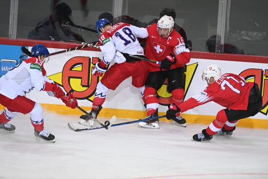 Хоккей. Чемпионат мира. Матч Чехия – Швейцария