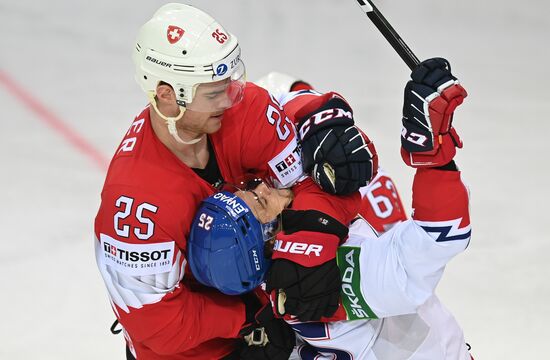 Хоккей. Чемпионат мира. Матч Чехия – Швейцария