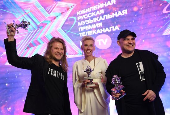 X Русская музыкальная премия телеканала RU.TV