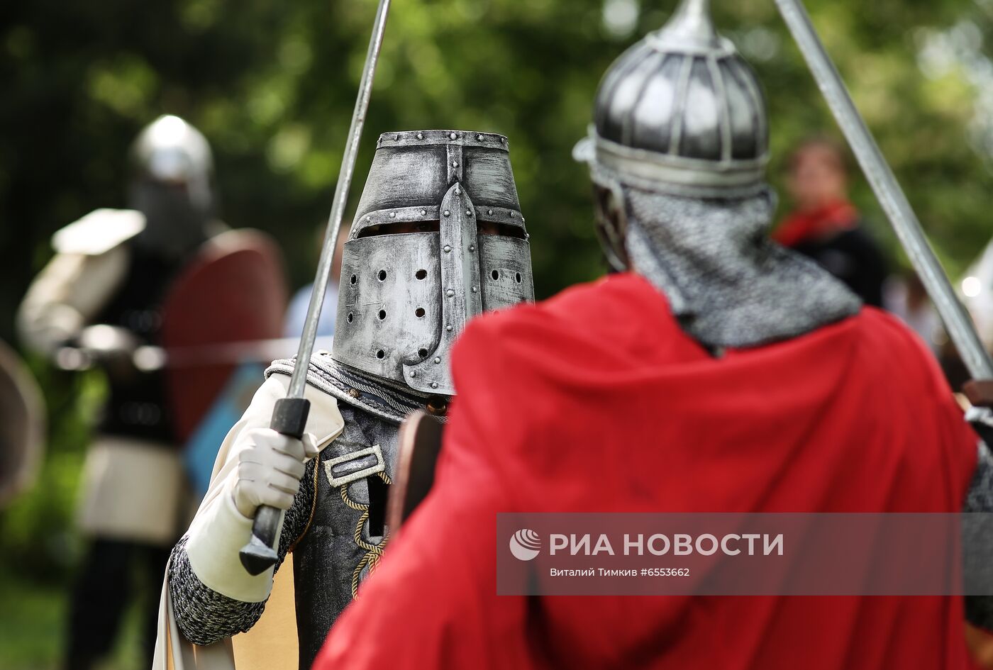 Реконструкция исторических событий Невской битвы