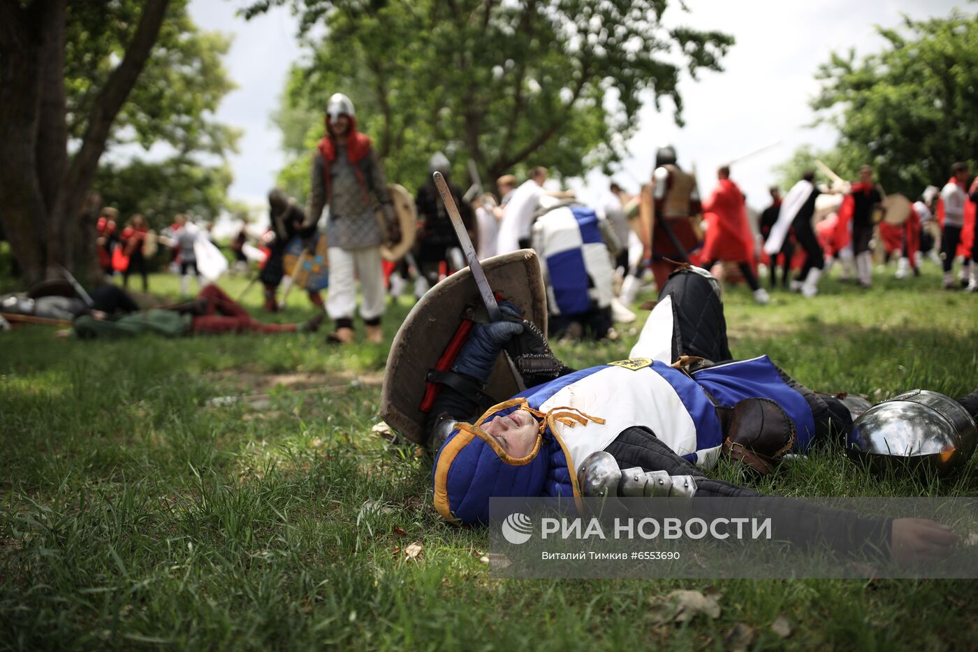 Реконструкция исторических событий Невской битвы