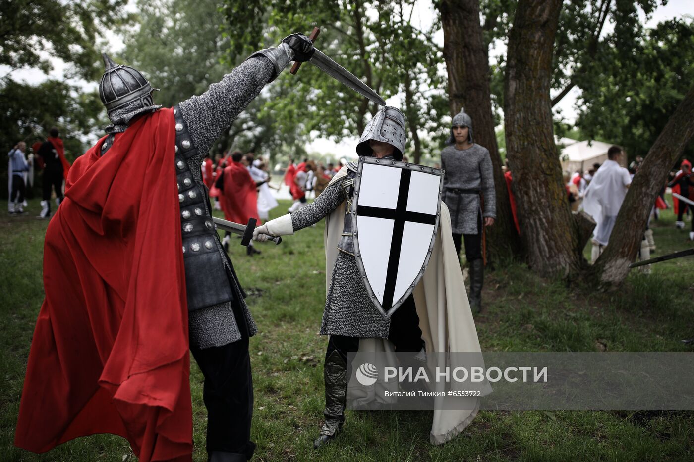 Реконструкция исторических событий Невской битвы