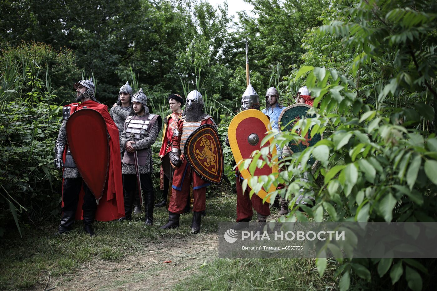 Реконструкция исторических событий Невской битвы