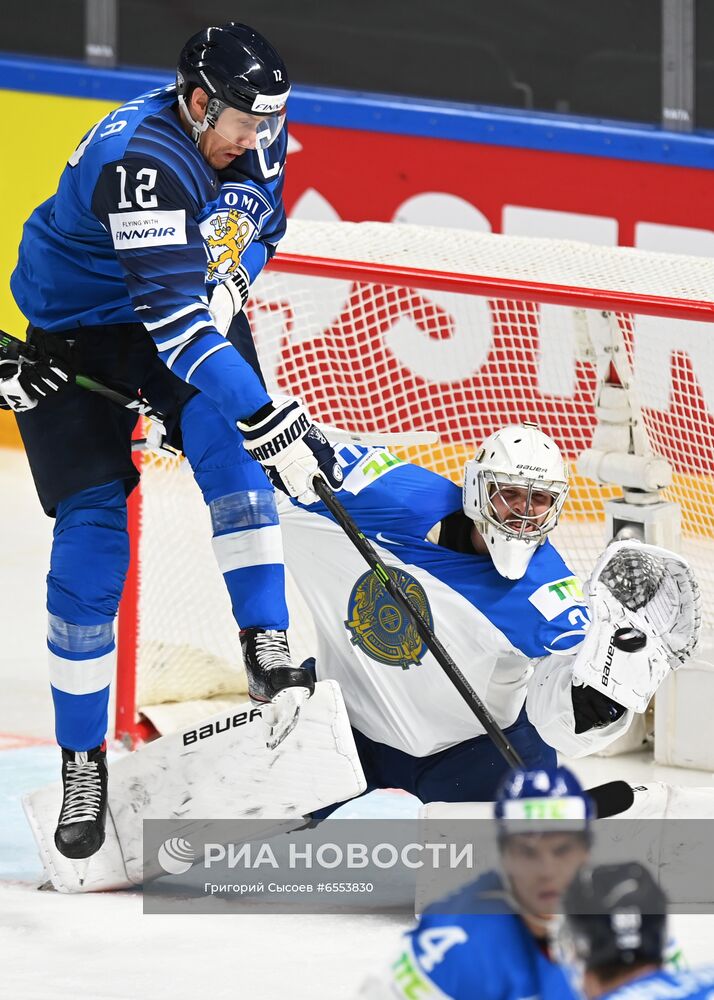 Хоккей. Чемпионат мира. Матч Казахстан - Финляндия