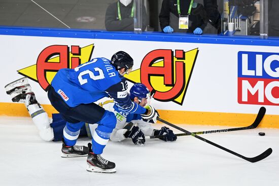 Хоккей. Чемпионат мира. Матч Казахстан - Финляндия