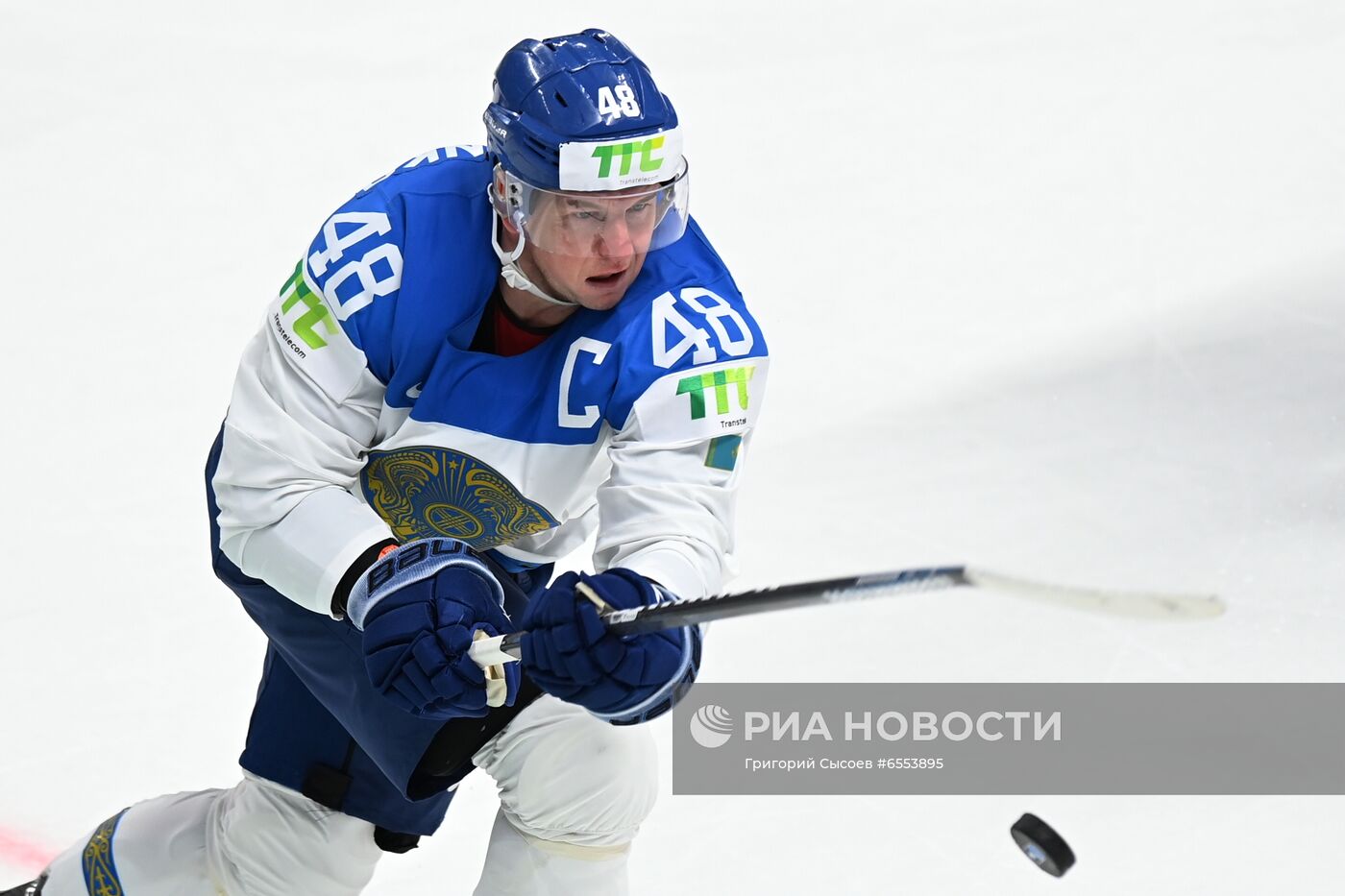 Хоккей. Чемпионат мира. Матч Казахстан - Финляндия