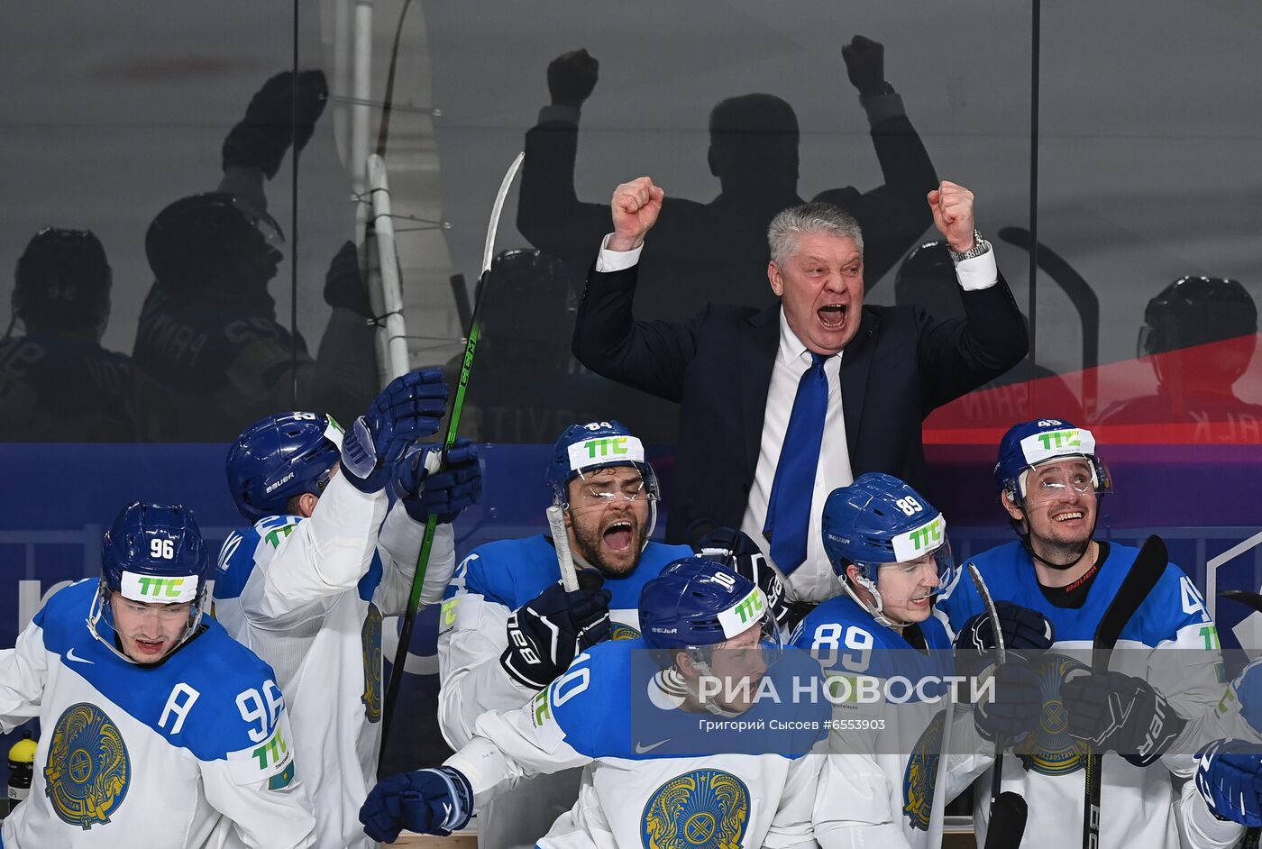 Хоккей. Чемпионат мира. Матч Казахстан - Финляндия