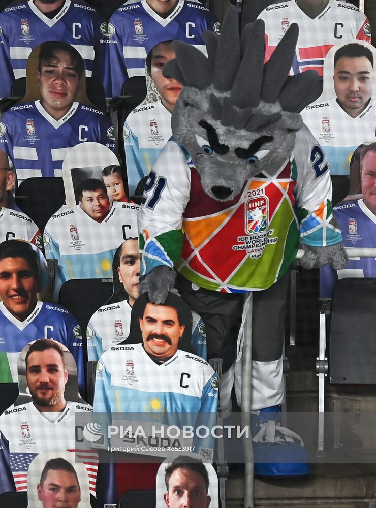 Хоккей. Чемпионат мира. Матч Казахстан - Финляндия