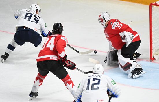 Хоккей. Чемпионат мира. Матч Канада - США