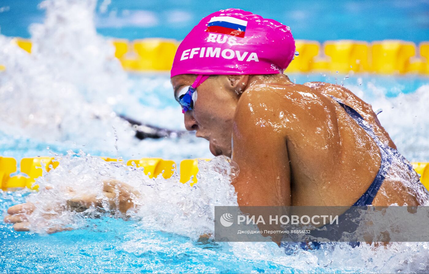 Плавание. Чемпионат Европы. Седьмой день